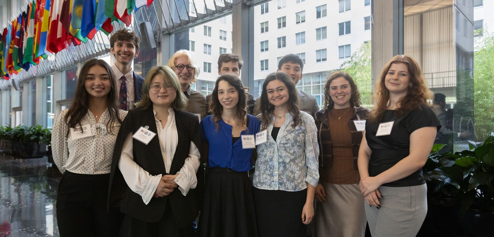 Alumni Ambassador Header Hall of Flags 2025